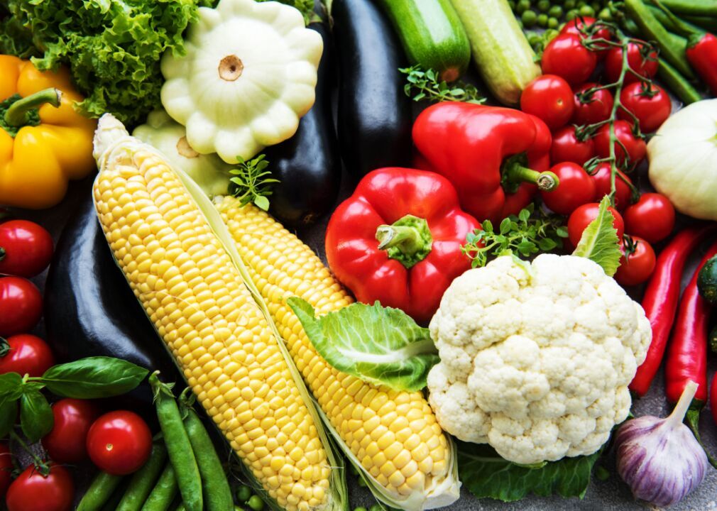 Vegetables: 5 days to 1 month